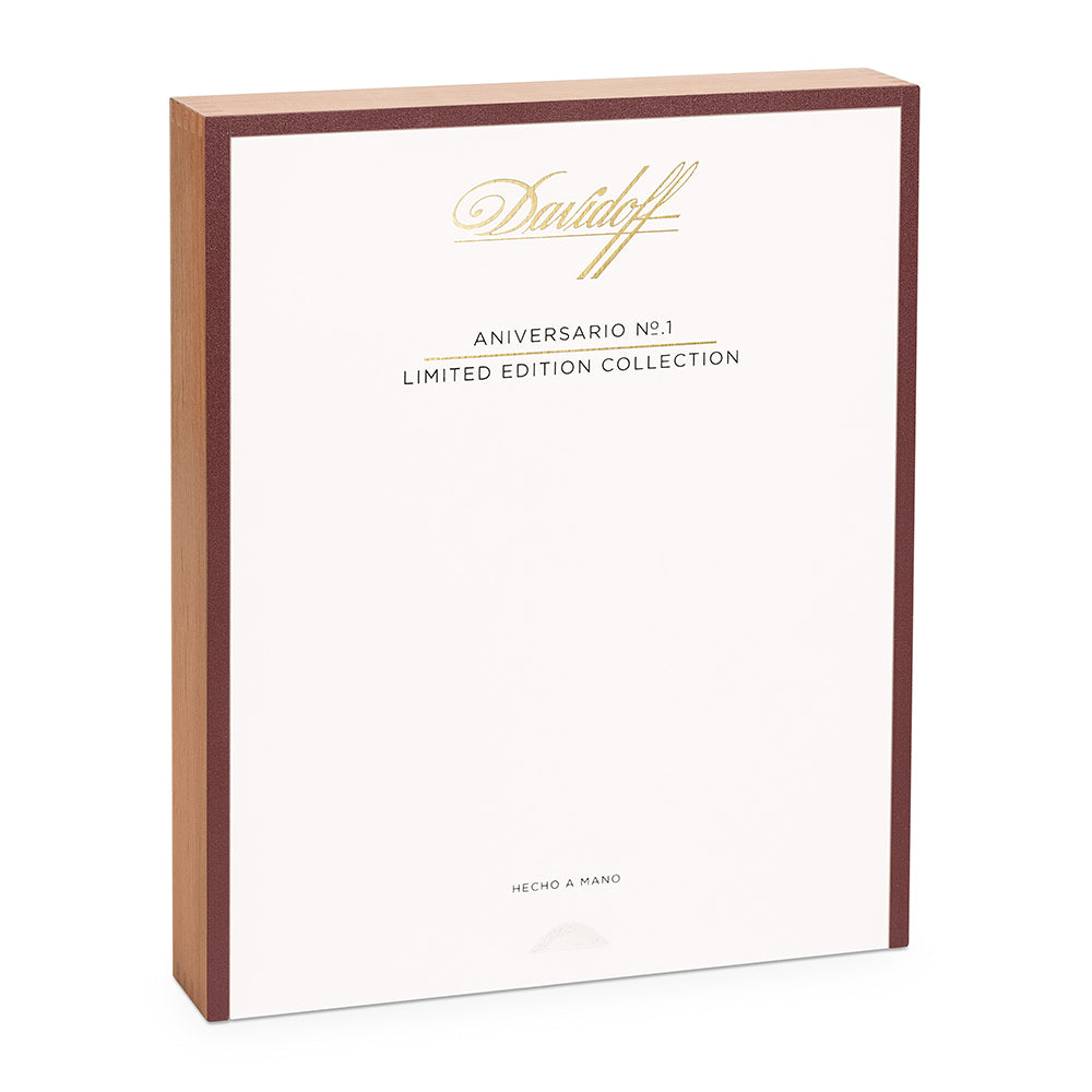 Davidoff Aniversario No.1 limited edition collection box with elegant design and handcrafted details.