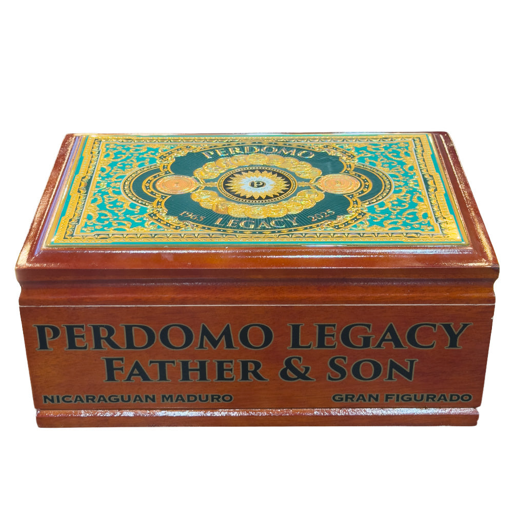 Perdomo Legacy Father & Son Maduro Box Closed