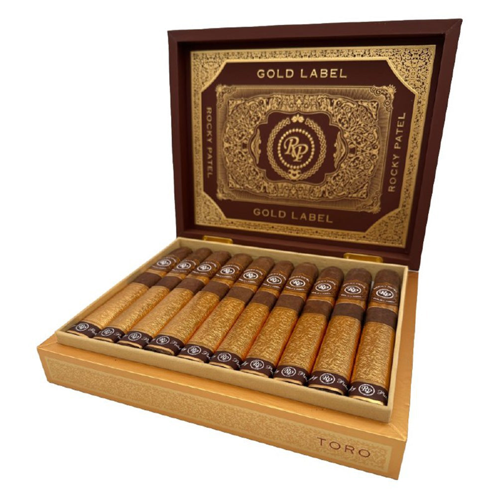 Rocky Patel Gold Label Box Open