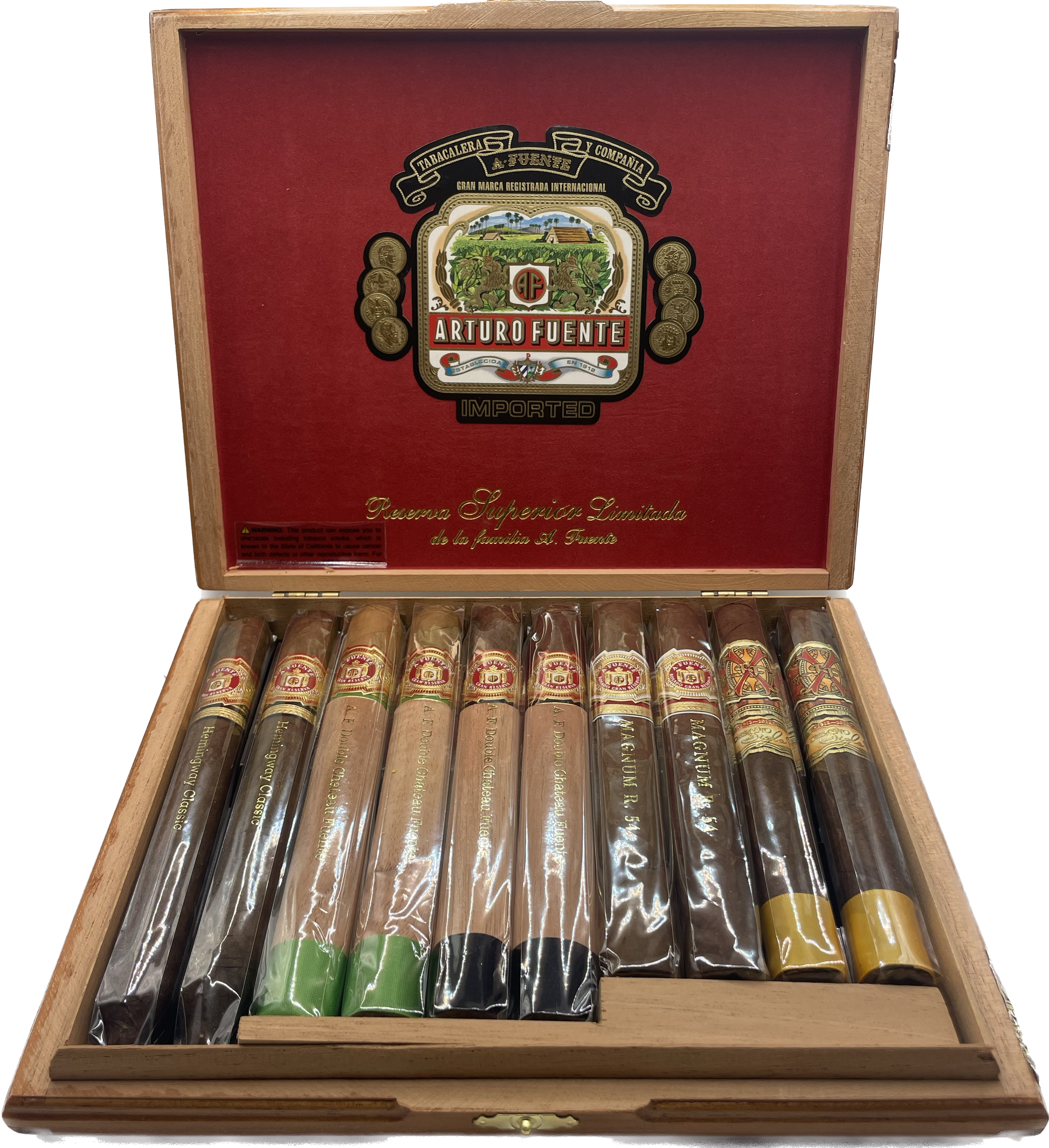 Fuente Holiday Collection Open Box
