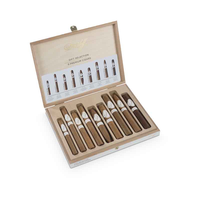 Davidoff Premium 9ct Sampler + Flask