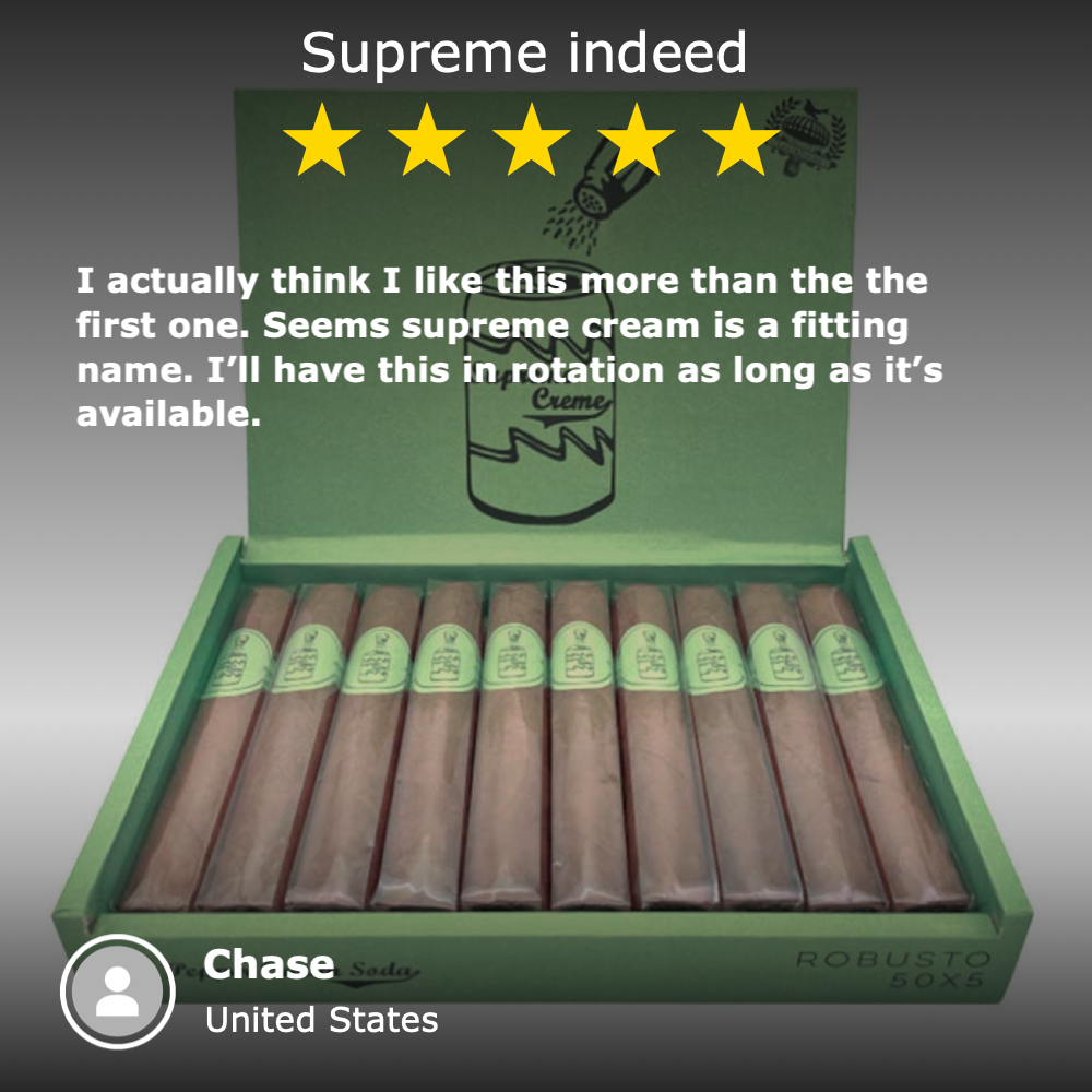 Pepper Cream Soda - Supreme Cream