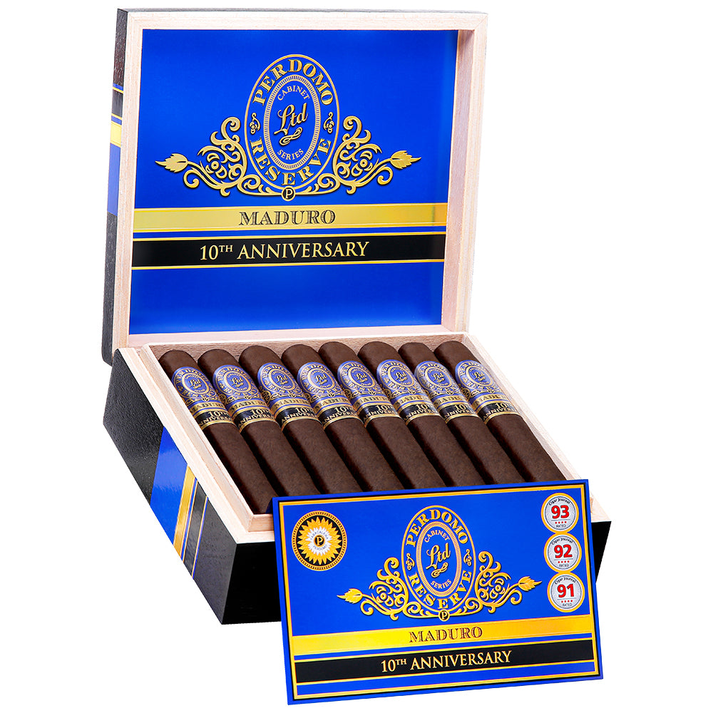 Perdomo 10th Anniversary Box-Pressed Maduro