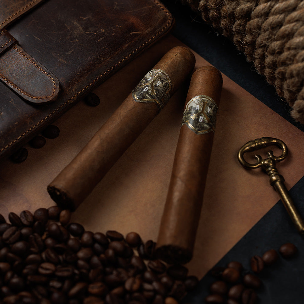 ADVentura Blackfin's Parlay in a lifestyle setting, Ecuadorian Sumatra Colorado wrapper