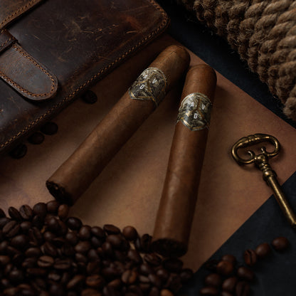 ADVentura Blackfin's Parlay in a lifestyle setting, Ecuadorian Sumatra Colorado wrapper