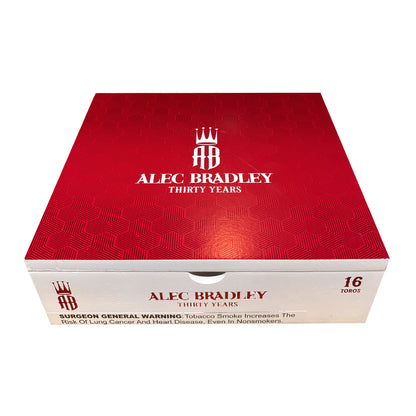 Alec Bradley Thirty Years closed 16-count anniversary box