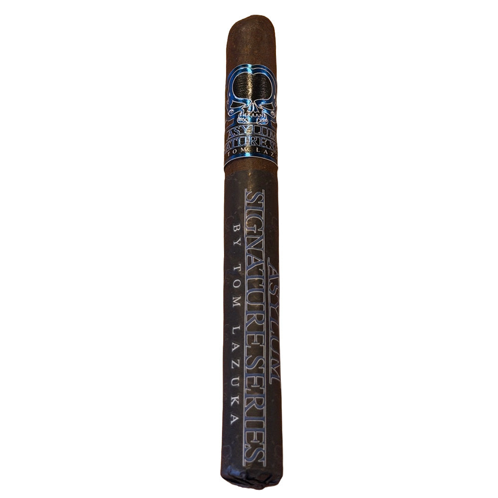 Asylum Signature Series single cigar by Tom Lazuka