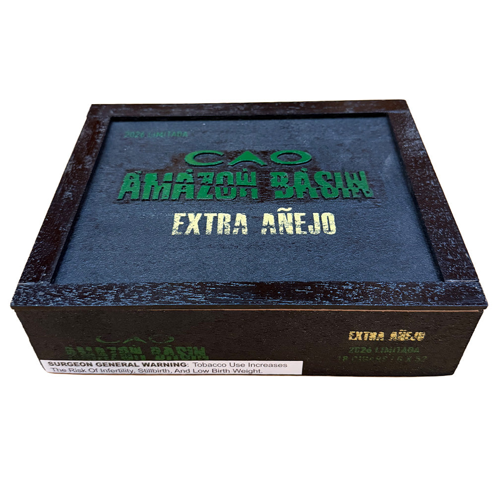 CAO Amazon Basin Extra Añejo Box Closed