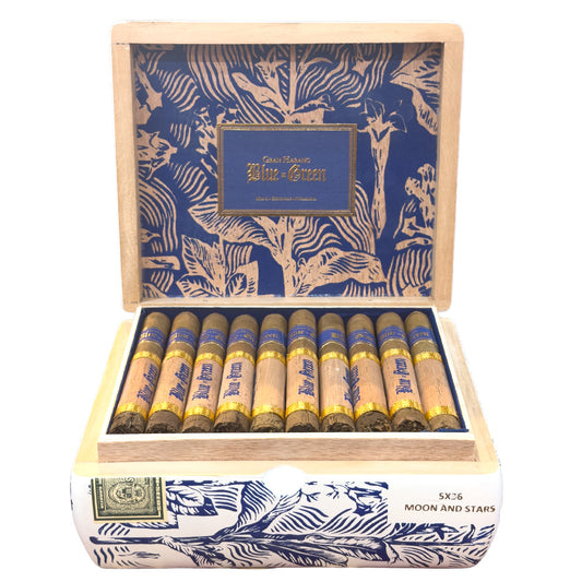 Gran Habano Blue in Green Box Open