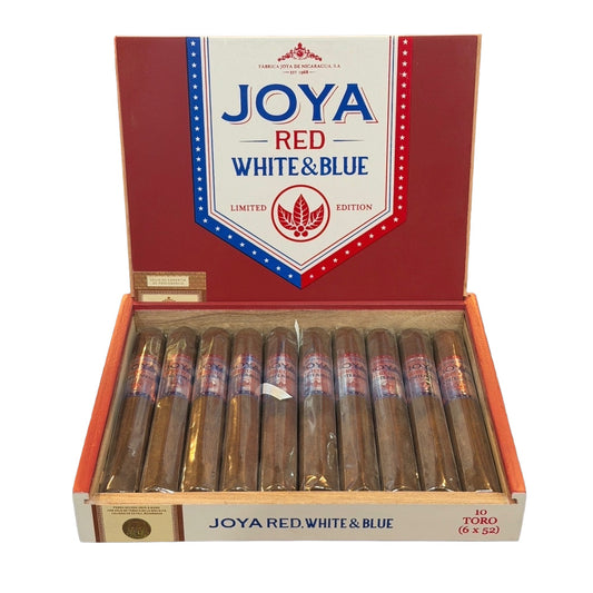 Joya de Nicaragua Red, White & Blue Box Open
