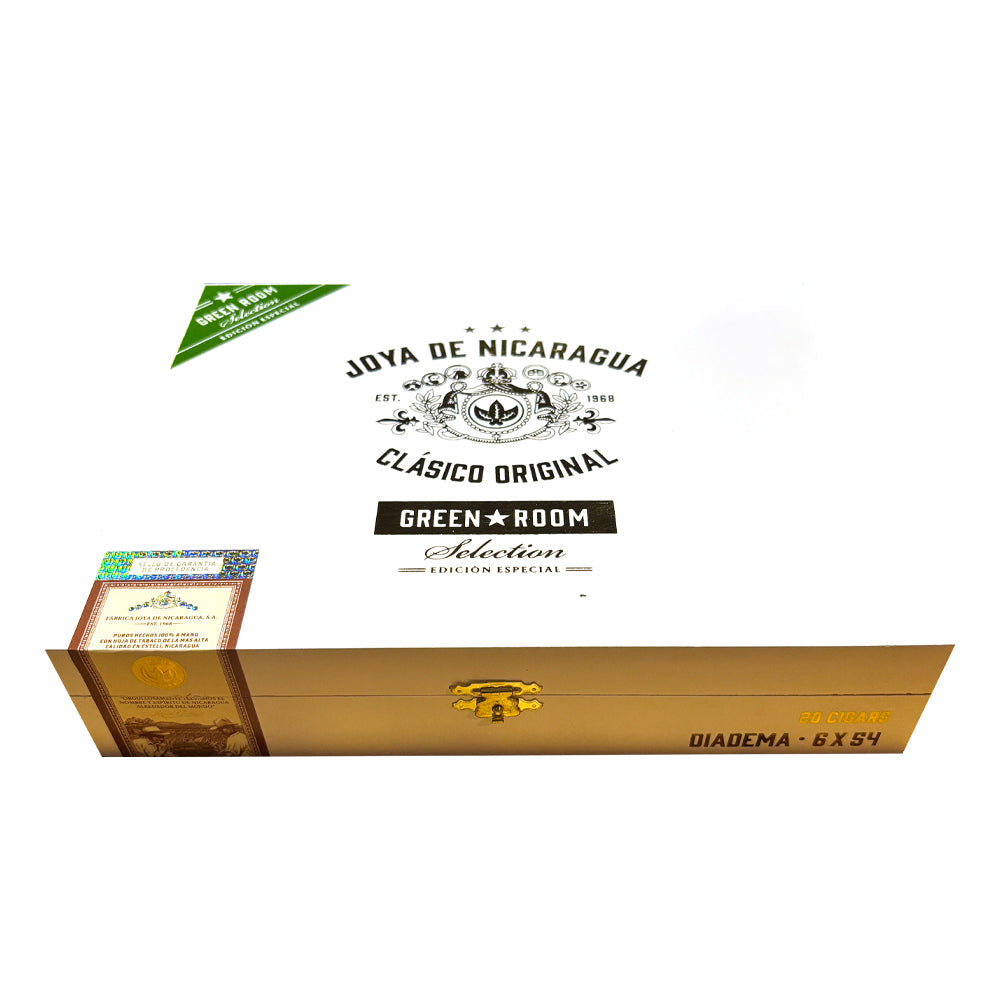 Joya de Nicaragua Clásico Green Room Limited Edition cigar box