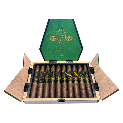 La Flor Dominicana Andalusian Bull 10th Anniversary Maduro Box Open