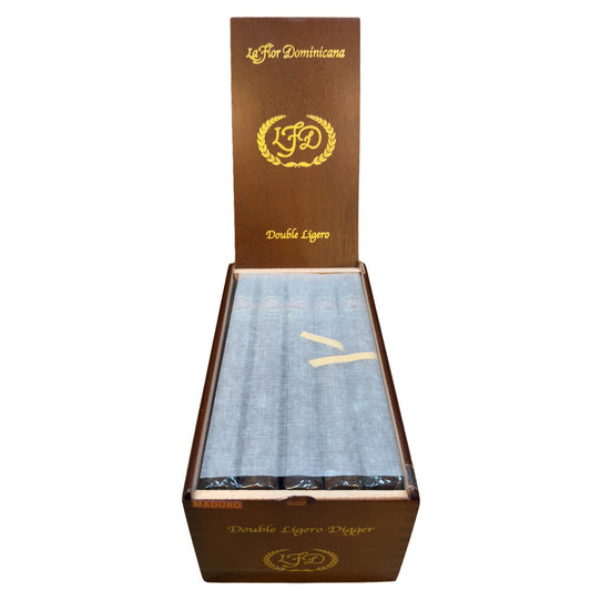 La Flor Dominicana Double Ligero Maduro Box Open
