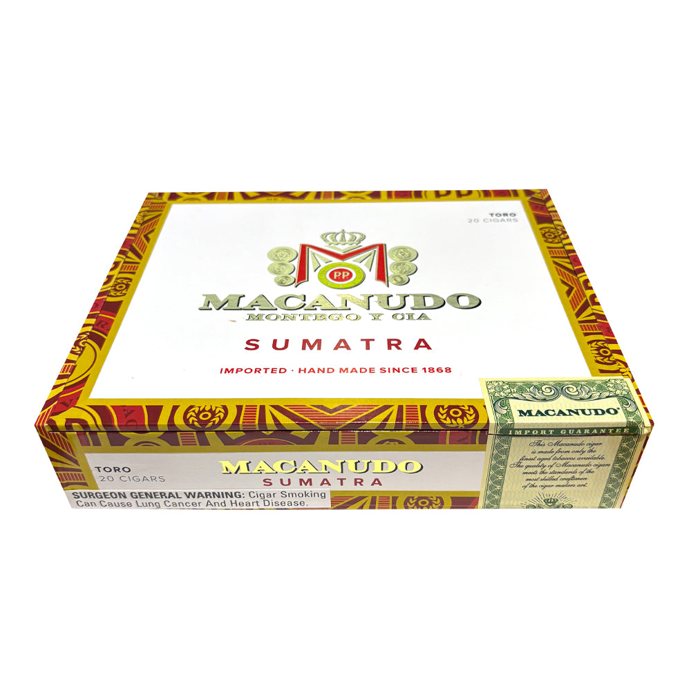Macanudo Sumatra closed box — core line addition from STG Estelí