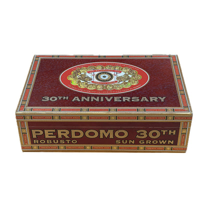 Perdomo 30th Anniversary Sungrown Box Closed