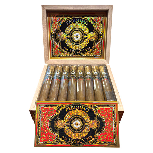 Perdomo Legacy Connecticut Box Open