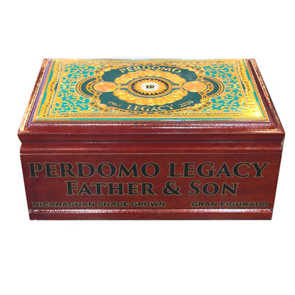 Perdomo Legacy Father & Son Nicaraguan Shade Grown Box Closed