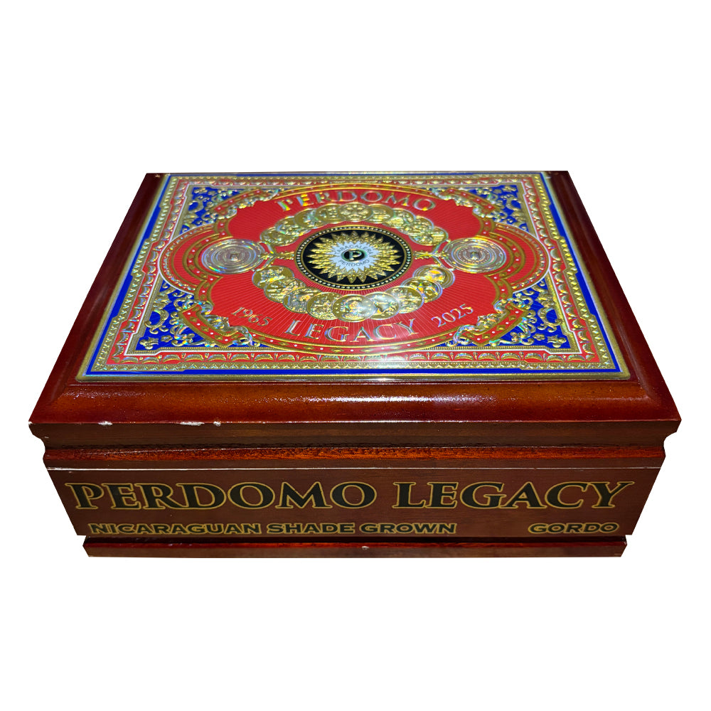 Perdomo Legacy Nicaraguan Shade Grown Box Closed