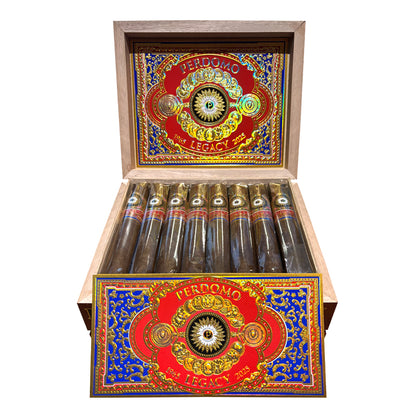 Perdomo Legacy Nicaraguan Shade Grown Box Open