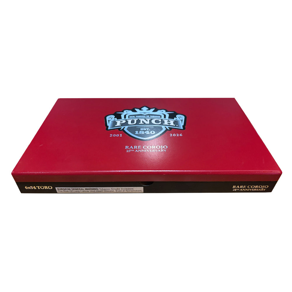 Punch Rare Corojo 25th Anniversary Box Closed