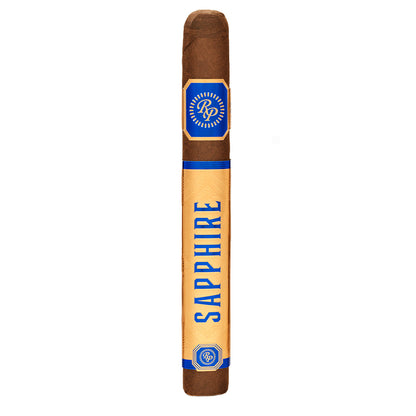 Single Rocky Patel Sapphire cigar with a dark Mexican San Andrés wrapper