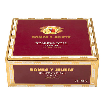 Romeo y Julieta Reserva Real Nicaragua Profundo closed box of 25 cigars