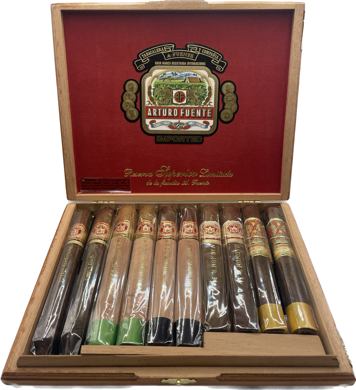 Fuente Holiday Collection Open Box
