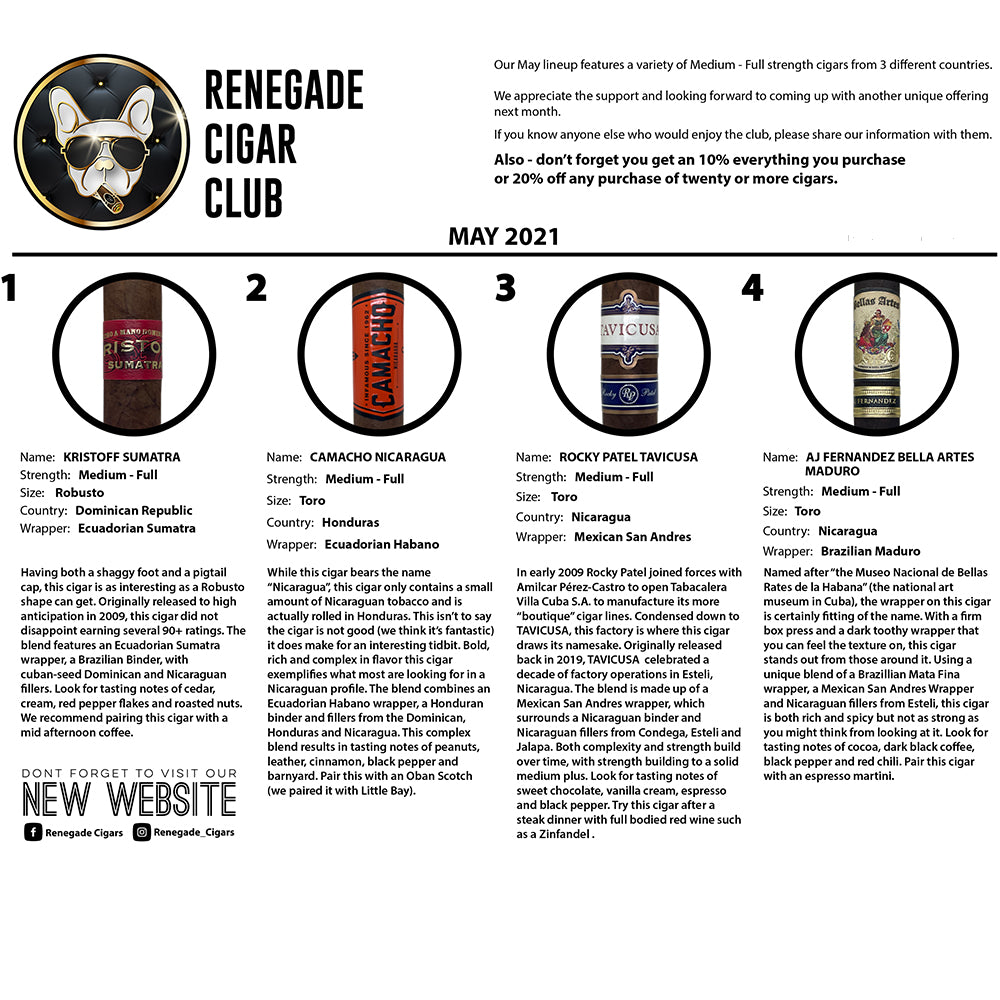 Renegade Cigar Subscription