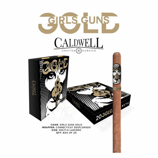 Caldwell Crafted and Curated Girls Guns Gold Lancero