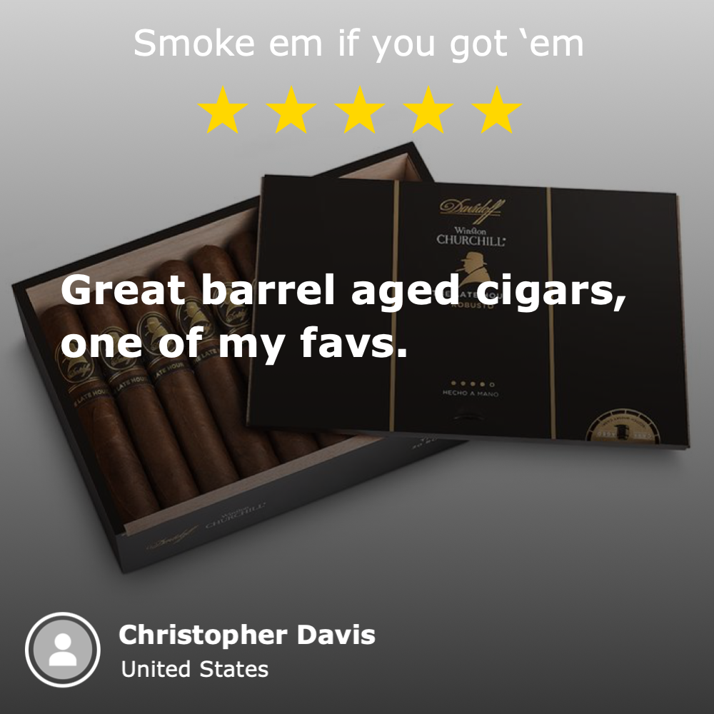 Davidoff Winston Churchill The Late Hour Davidoff Winston Churchill The Late Hour