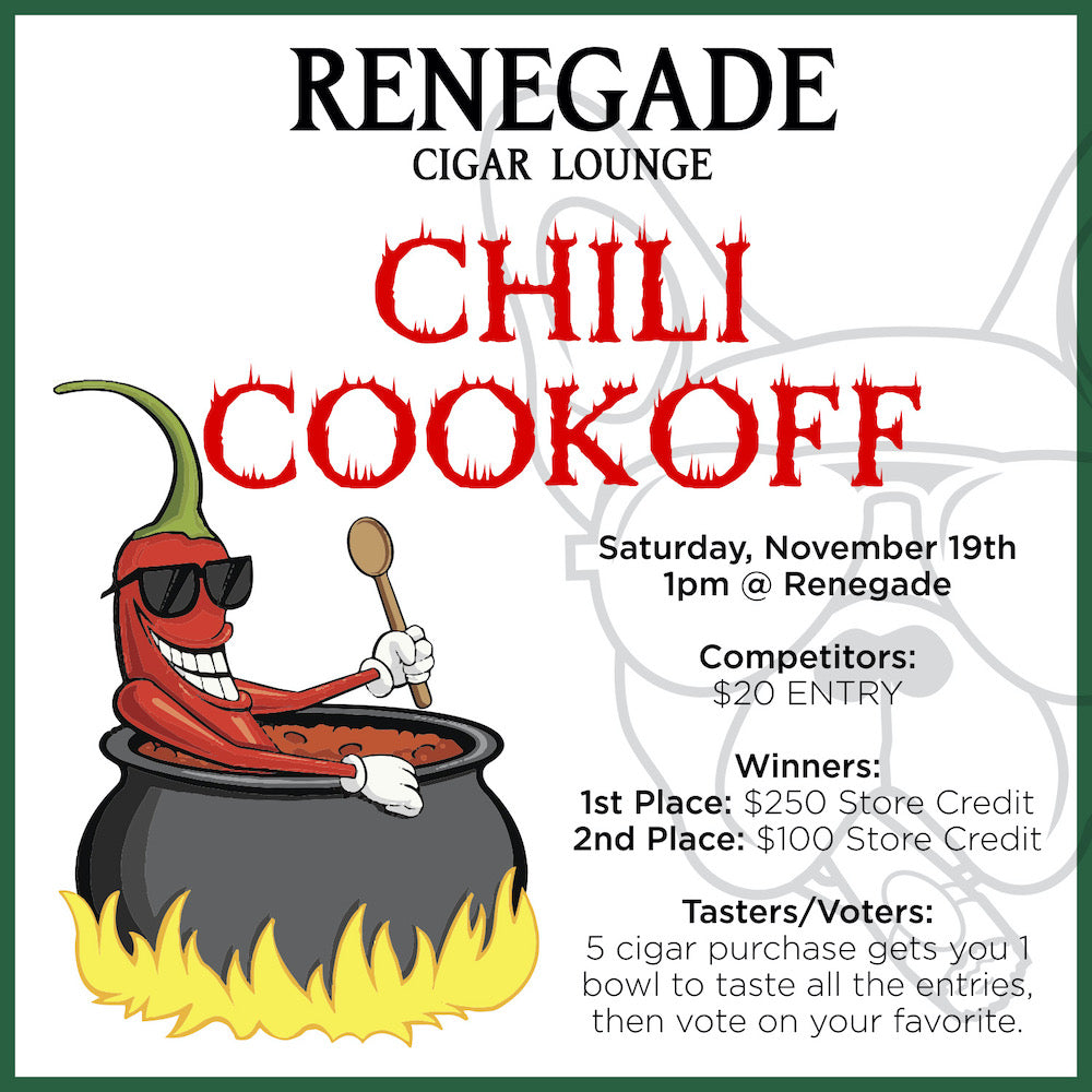 Renegade Chili Cookoff Entry
