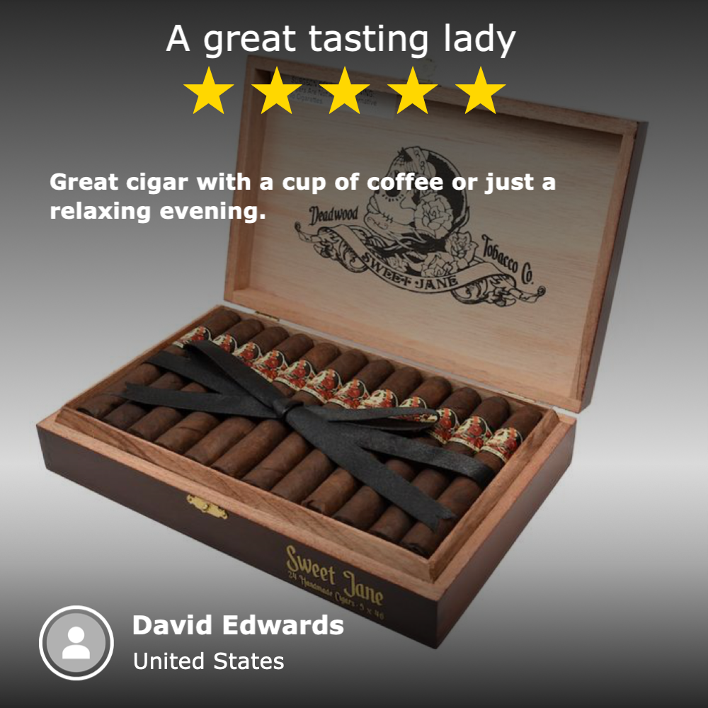 gentleman's draw sweet tobacco Sweet Jane | Infused Deadwood Tobacco Co.'s Cigar gentleman's draw sweet tobacco Sweet Jane | Infused Deadwood Tobacco Co.'s Cigar