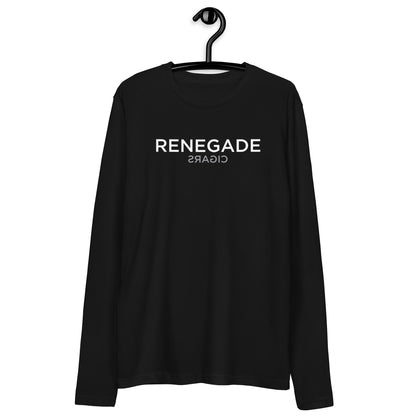 Renegade Cigars Long Sleeve Fitted Crew Black/Grey